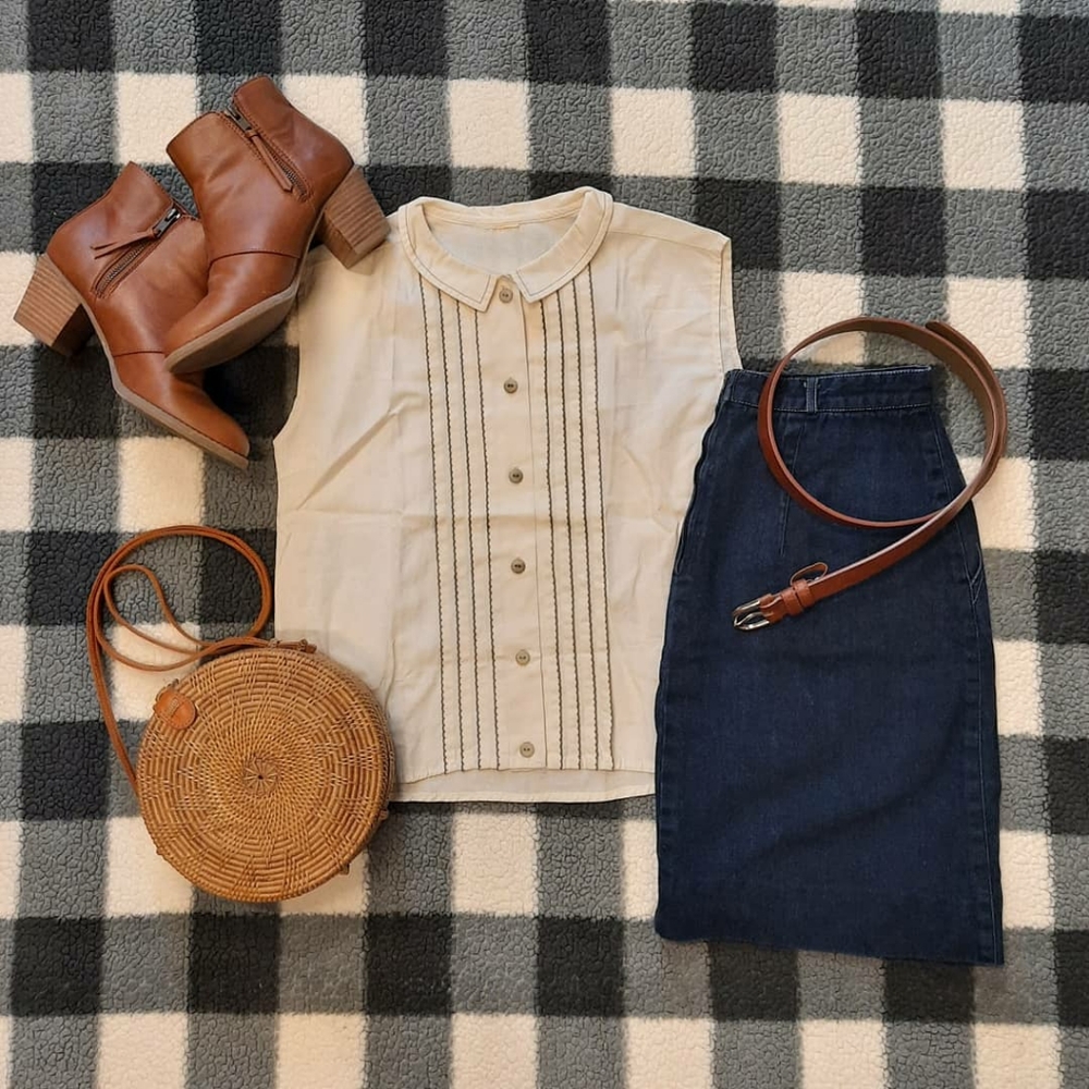 Sweet Pea Top~Vintage